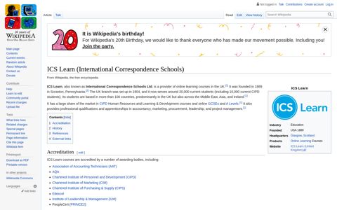 ICS Learn (International Correspondence Schools) - Wikipedia