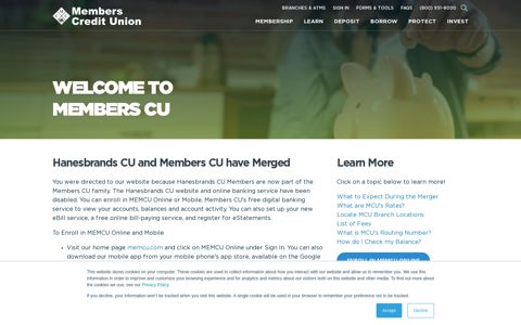 WelcomeHBCU - Members Credit Union