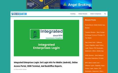 Integrated Enterprises Login - Get Login Info for Integrated ...