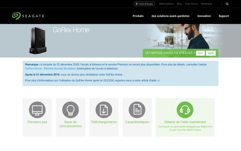 GoFlex™ Home Network Storage System | Seagate Support US