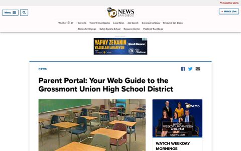 Parent Portal: Your Web Guide to the Grossmont Union High ...