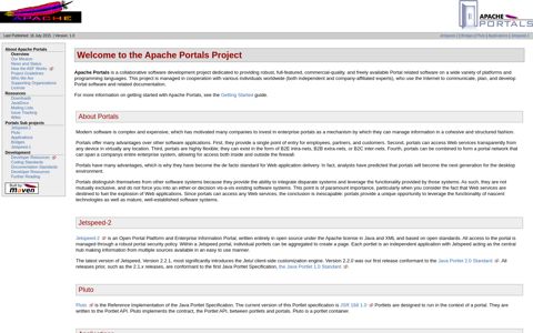 The Apache Portals Site - Apache Portals