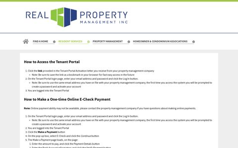 How to Access the Appfolio Tenant Portal - Real Property, Inc.