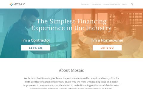 Join Mosaic: Home Page