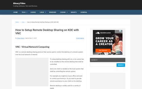How to Setup Remote Desktop Sharing on KDE with VNC ...