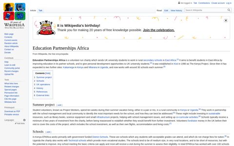 Education Partnerships Africa - Wikipedia