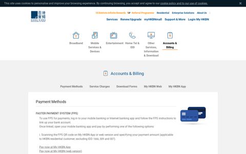 Support - Accounts & Billing | HKBN
