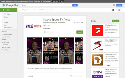 Kwese Sports TV Africa - Apps on Google Play