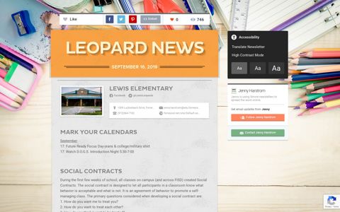 Leopard News - Smore