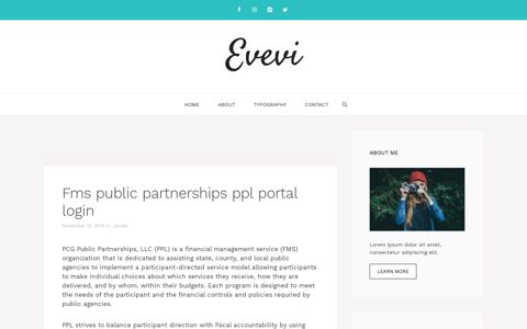Fms public partnerships ppl portal login – Evevi