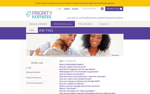 HealthLINK FAQ - Priority Partners MCO