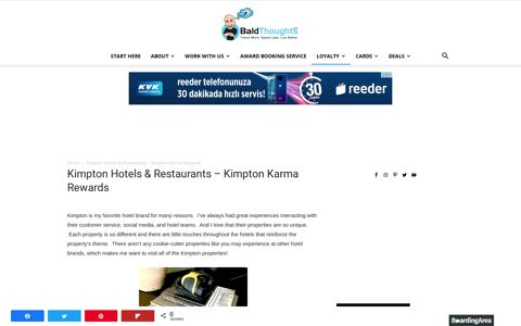 Kimpton Hotels & Restaurants - Kimpton Karma Rewards ...