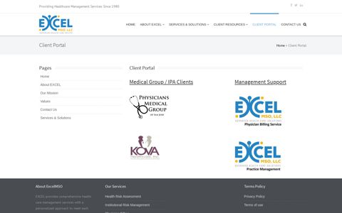 Client Portal | ExcelMSO