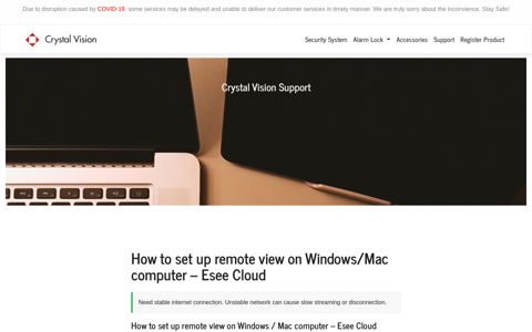How to set up remote view on Windows / Mac computer ...