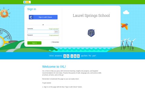 Laurel Springs School - IXL