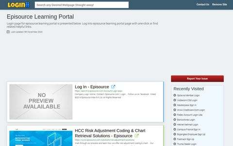 Episource Learning Portal - Loginii.com