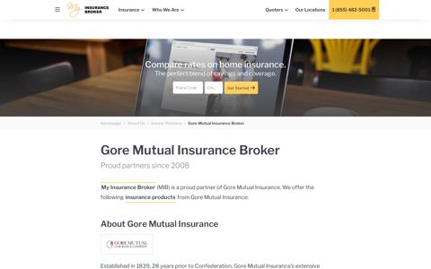 Leading Gore Mutual Insurance Broker - My Insurance Broker