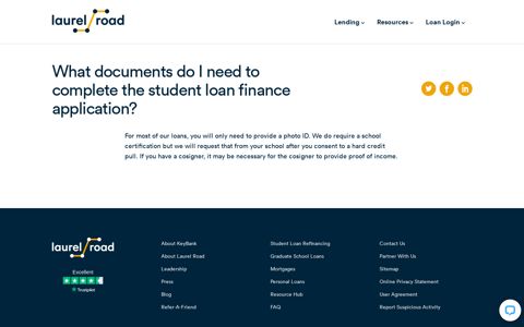 What documents do I need to complete the student loan ...