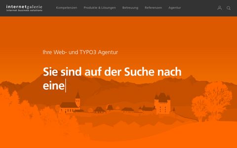 Ihre CMS TYPO3 Agentur in Thun | Internetgalerie AG | Thun