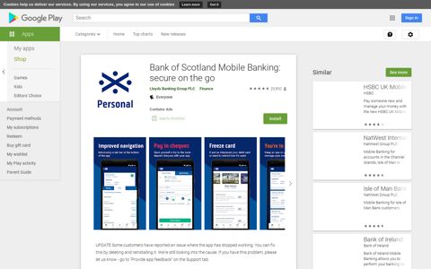 Bank of Scotland Mobile Banking: secure on the go - Apps on ...