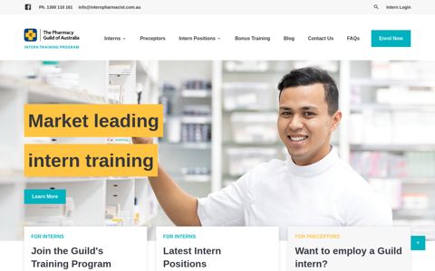 The Pharmacy Guild of Australia – Intern Training Program