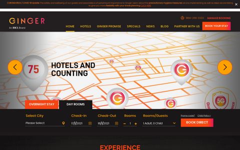Ginger - An IHCL Brand | Book Direct For Best Hotel Deals ...