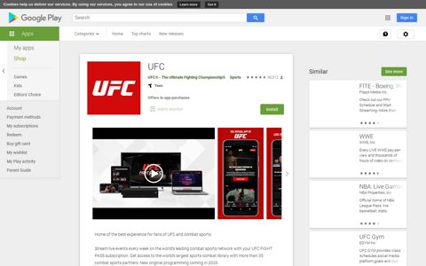 UFC - Apps on Google Play