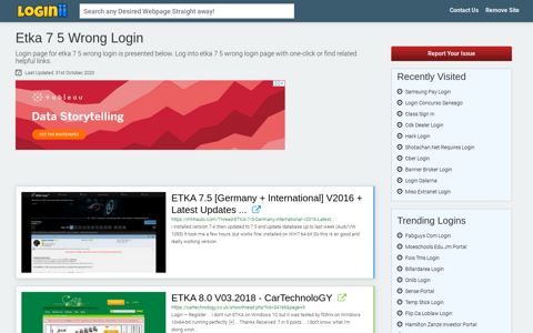 Etka 7 5 Wrong Login - Loginii.com