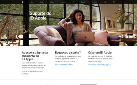 ID Apple – Suporte Oficial da Apple