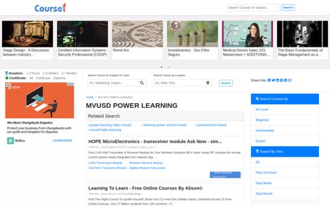 Mvusd Power Learning - 10/2020 - Coursef.com