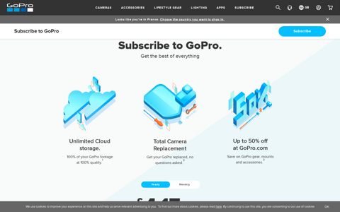 GoPro Subscription - Cloud, Replacement & Discounts | GoPro