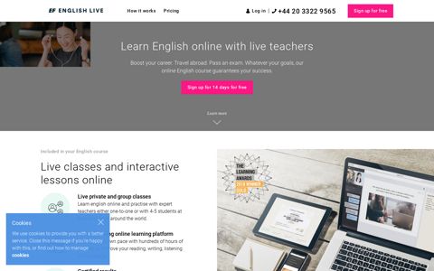 Learn English Online with EF English Live