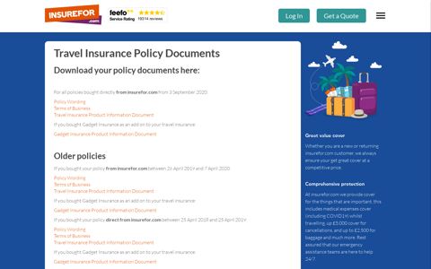 Policy Documentation | Insurefor.com