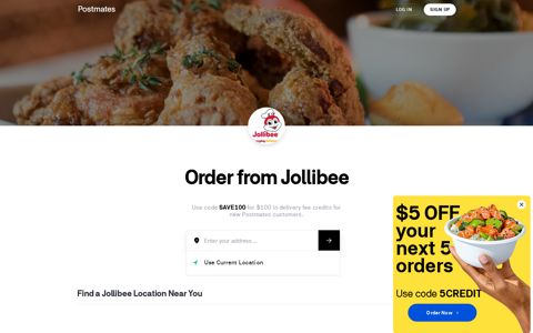 Jollibee Delivery Near You • Order Online • Postmates On ...
