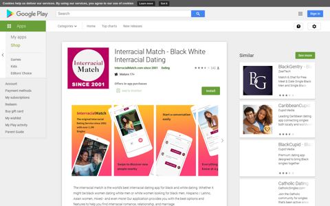 Interracial Match - Black White Interracial Dating - Apps on ...