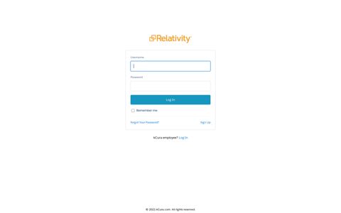 Login | Relativity Customer Portal
