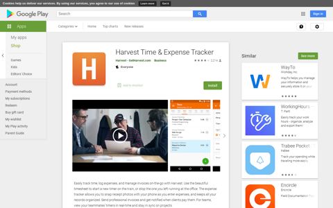 Harvest Time & Expense Tracker - Apps on Google Play