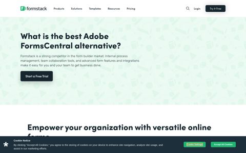 Adobe FormsCentral Alternative | It's Gone But We're Not ...