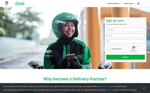Grab Delivery-Partner | Grab MY