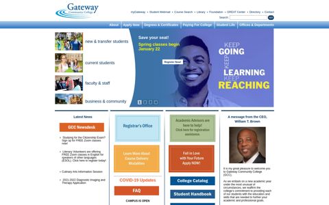 Gateway Community College: Home