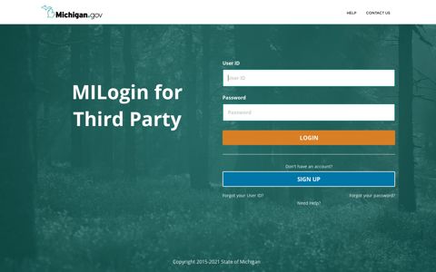 MILogin - Login - State of Michigan