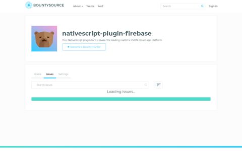 nativescript-plugin-firebase - Bountysource
