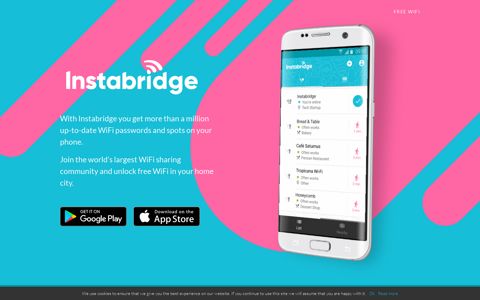 Free WiFi Password - Instabridge App