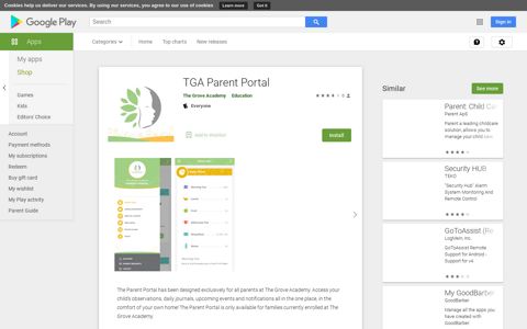TGA Parent Portal - Apps on Google Play