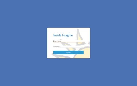 Inside Imagine » Login