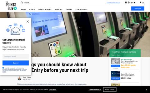 Key things to know about getting Global Entry - The Points Guy