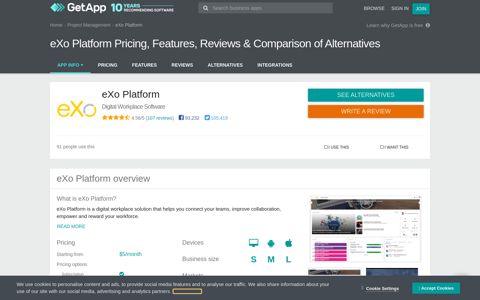 eXo Platform Pricing, Features, Reviews & Comparison of ...