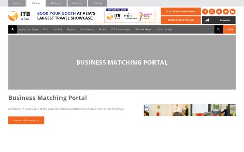 Business Matching Portal - ITB Asia