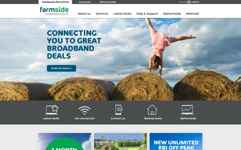 Farmside: Rural Broadband | New Zealand