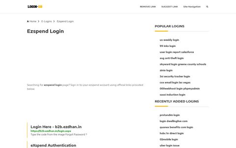 Ezspend Login — Sign In to Your Account - Login-db.co.uk